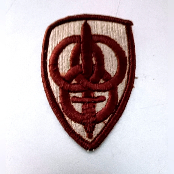 PATCH US Army 3rd Personnel Command Desert Tan - Picture 1 of 8